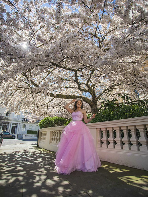 Ball Gown Sweetheart Organza Beading Floor-Length Sleeveless Dresses 5758