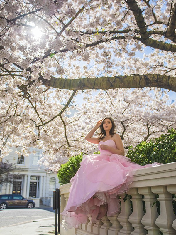 Ball Gown Sweetheart Organza Beading Floor-Length Sleeveless Dresses 5758